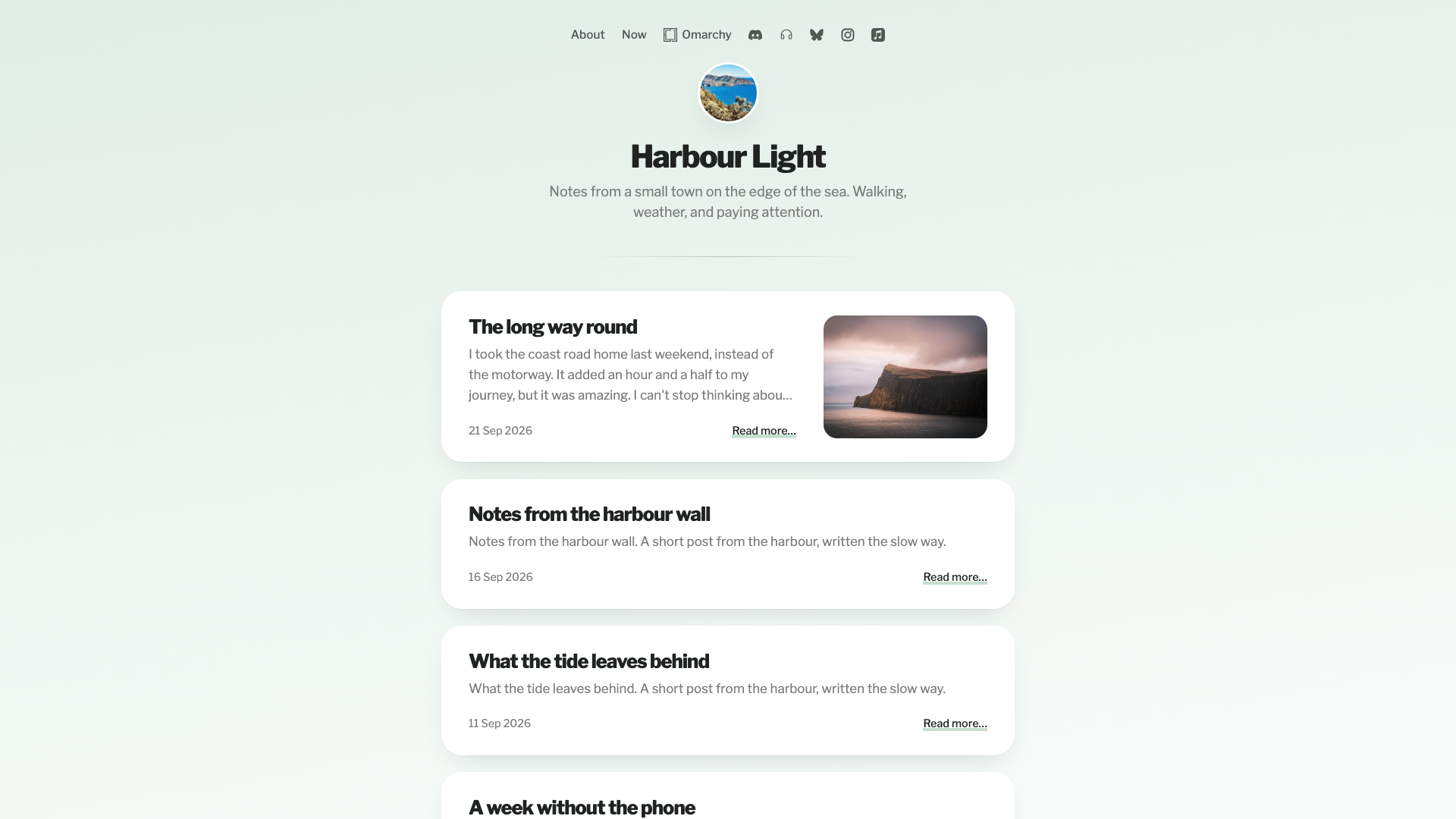 Pagecord: Make yourself a home on the web screenshot 1