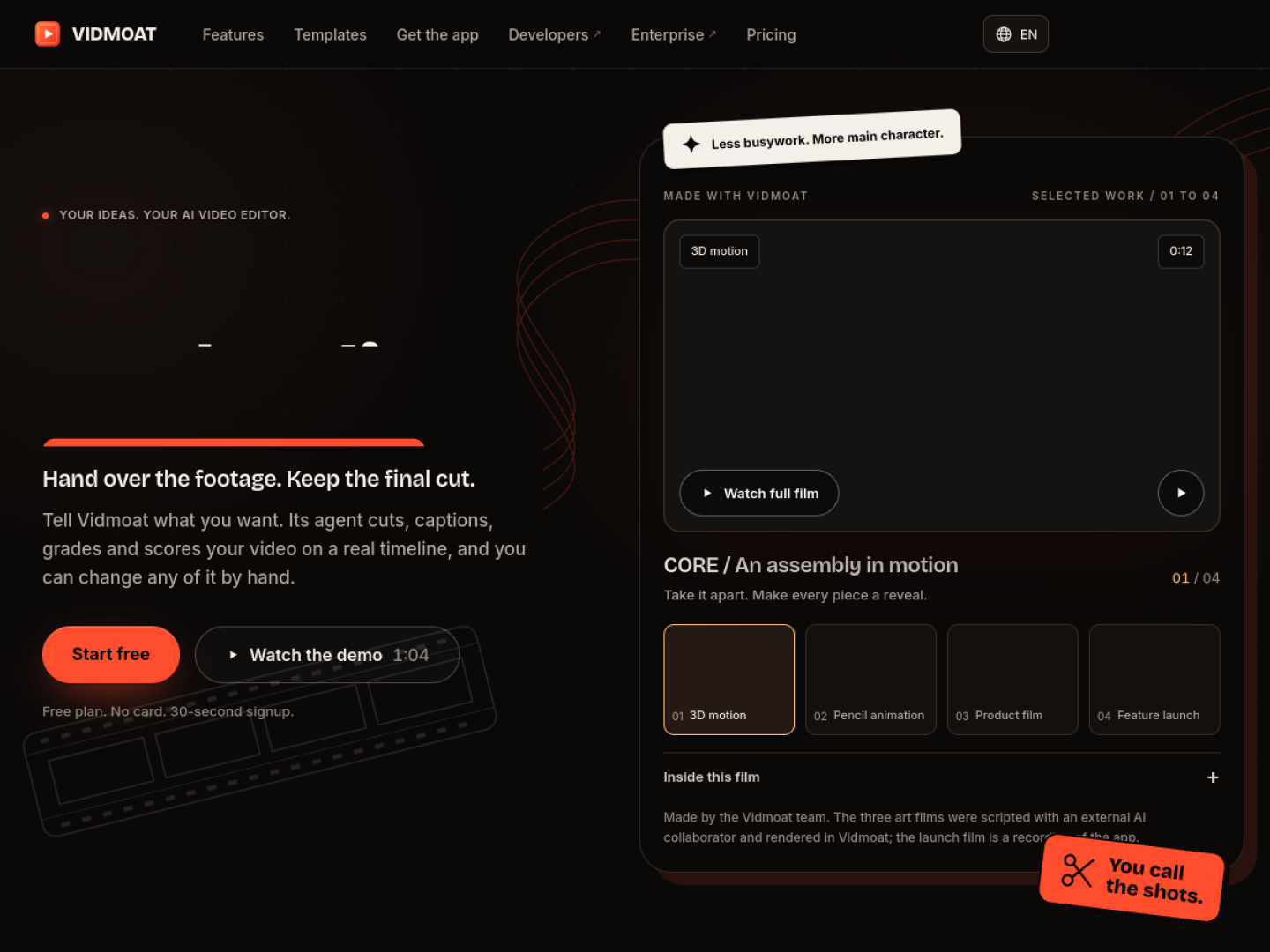 Vidmoat screenshot 1